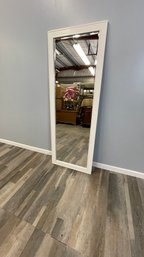 White Framed Full Length Mirror