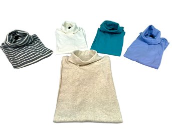 J Crew & J Jill Turtleneck Grouping Of 5