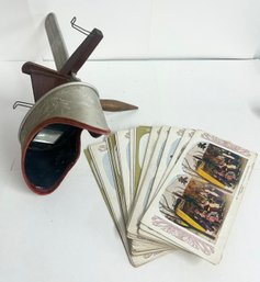 Early 1900s H.C. White Co Stereoscope Viewer With Stereoview Cards