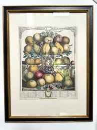 Framed Reproduction Print Of December Fruits 1732