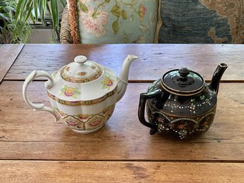 Two Vintage English Teapots