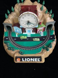 Lionel Animated Clock