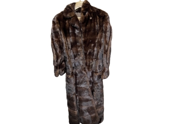 Gorgeous Full Length Quilted Mink Coat