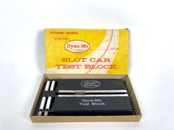 Dynamic Models Dyna Mo Slot Car Test Block - In Original Box