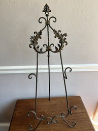 Scrolled Metal Frame Stand