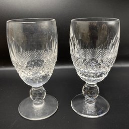 Set 4 Vintage Waterford Crystal Sherry Glasses, Colleen Patten, Ireland In Original Box