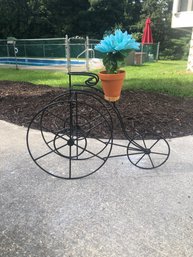 Metal Bicycle Plant Stand Or Decoration