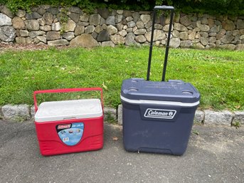 Set Of Coleman Coolers