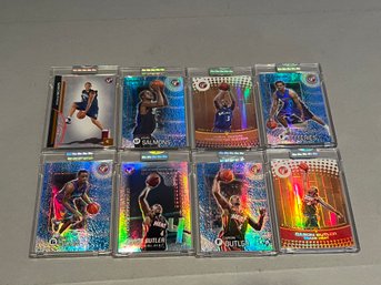 Lot Of 8 Basketball Cards In Cases, Topps Uncirculated