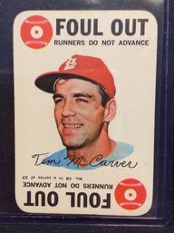 1968 Topps Game Piece Tim McCarver - K