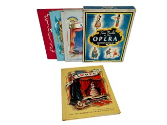 Four Books Of The Opera: Carmen, Aida, Haensel & Gretel & Lohengrin