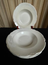 White Antique Plates