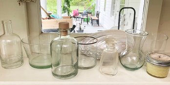 Assorted Glass - Vintage And New