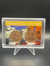 2008-D 2008-P Martin Van Buren Presidential Dollars