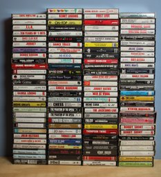 Over 100 Cassette Tapes Including Rock, Pop, Country, Jazz, Etc. - Lot 2