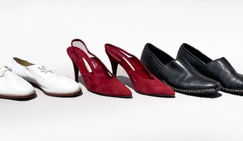 Ladies' Shoes By Bally, Timberland, And Calvin Klein