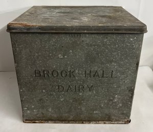 Vintage Brock-Hall Dairy Milk Box