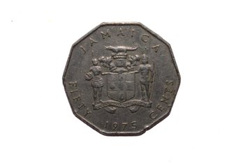 1975 Jamaica Fifty Cent Coin