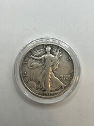 1917 Walking Liberty Silver Half Dollar