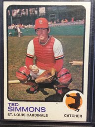 1973 Topps Ted Simmons - K