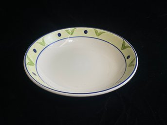 Painted Ceramic Serving Dish