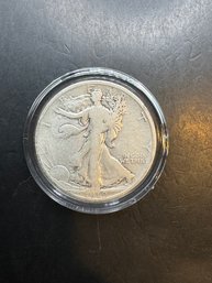 1919-D Walking Liberty Silver Half Dollar