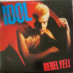BILLY IDOL  - REBEL YELL  - LP VINYL RECORD 1ST PRESS 1983 FV 41450  - VERY GOOD CONDITION