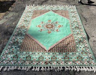 A Fine Quality Vintage Moroccan Wool Rug