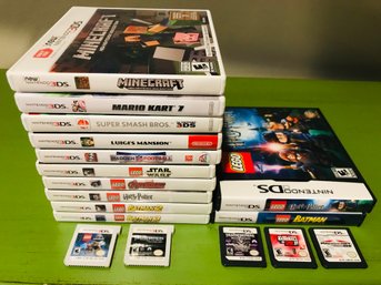 Huge Lot Of Nintendo 3Ds And Ds Games