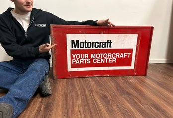 Your Motorcraft Parts Center Vintage Metal Sign