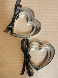 Heart Cookie Cutters (2 Sets Of 3 )