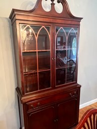 Mahogany China Closet