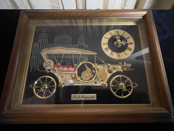 Rolls Royce 1910 Vintage Linden Clock