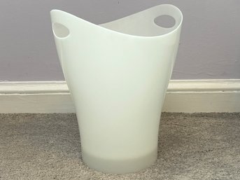 A Modern Acrylic Wastebasket