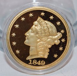 1849 Twenty Dollar Gold Coin (Copy)