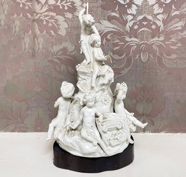 A Vintage Porcelain Statue