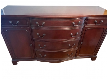 Long Mahogany 6 Drawer Server