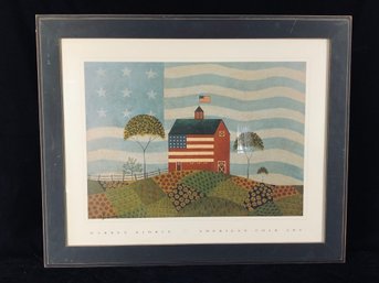 Framed Print - The American Farm By Warren Kimble