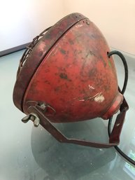 Antique Red Search Light