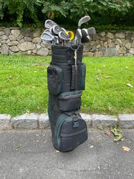 Golf Club Set And Mac Gregor Golf Bag