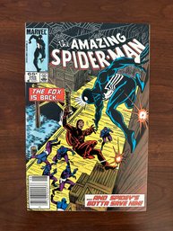 The Amazing Spider-Man #265 Newstand (First Appearance Of Silver Sable)