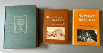 Wallace Nutting's - Vermont Beautiful & Massachusetts Beautiful Historic Houses Of Early America By E Lathrop