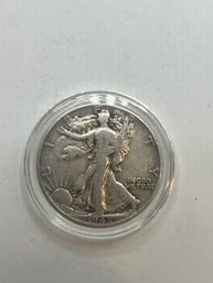 1942 Walking Liberty Silver Half Dollar