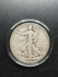 1940-S Walking Liberty Silver Half Dollar