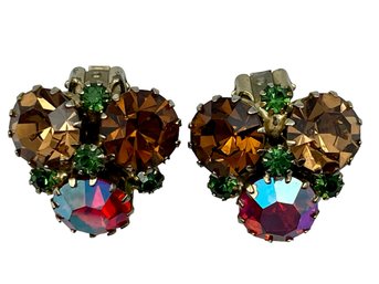 Weiss Vintage Clip On Earrings