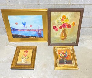 Four Framed Artworks