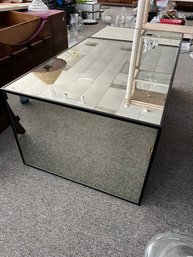 Pottery Barn Mercury Glass Mirrored Coffee Table