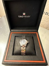 Vintage Diamond Face Tag Heuer Watch New In Box Needs Battery