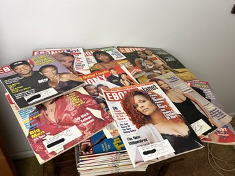 Excellent 1990s Ebony Magazine Collection