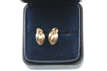 14k Yellow Gold Earrings